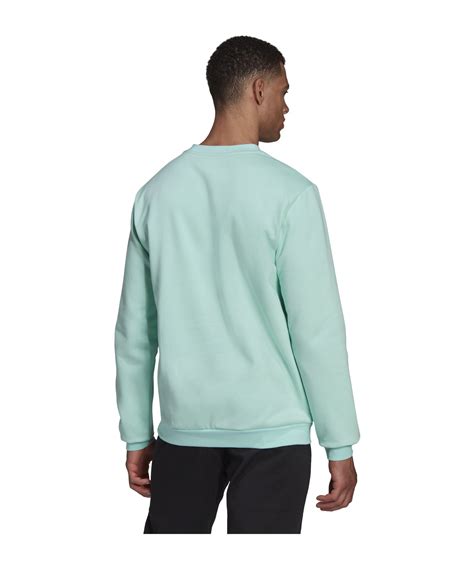 adidas sweatshirt grau türkis herren